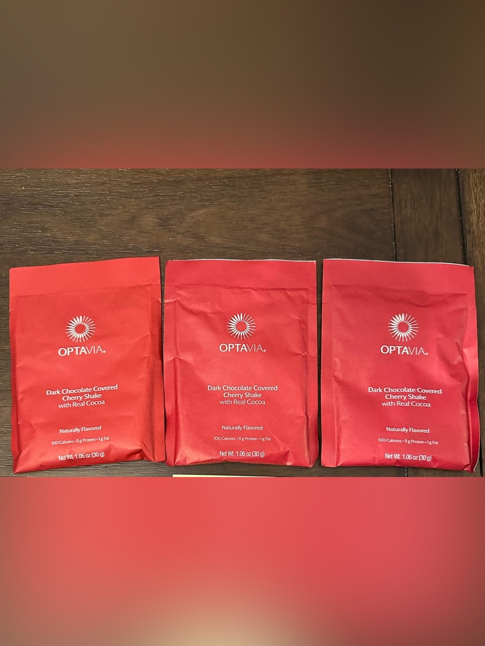 OPTAVIA Dark chocolate covered cherry shake 3 fuelings